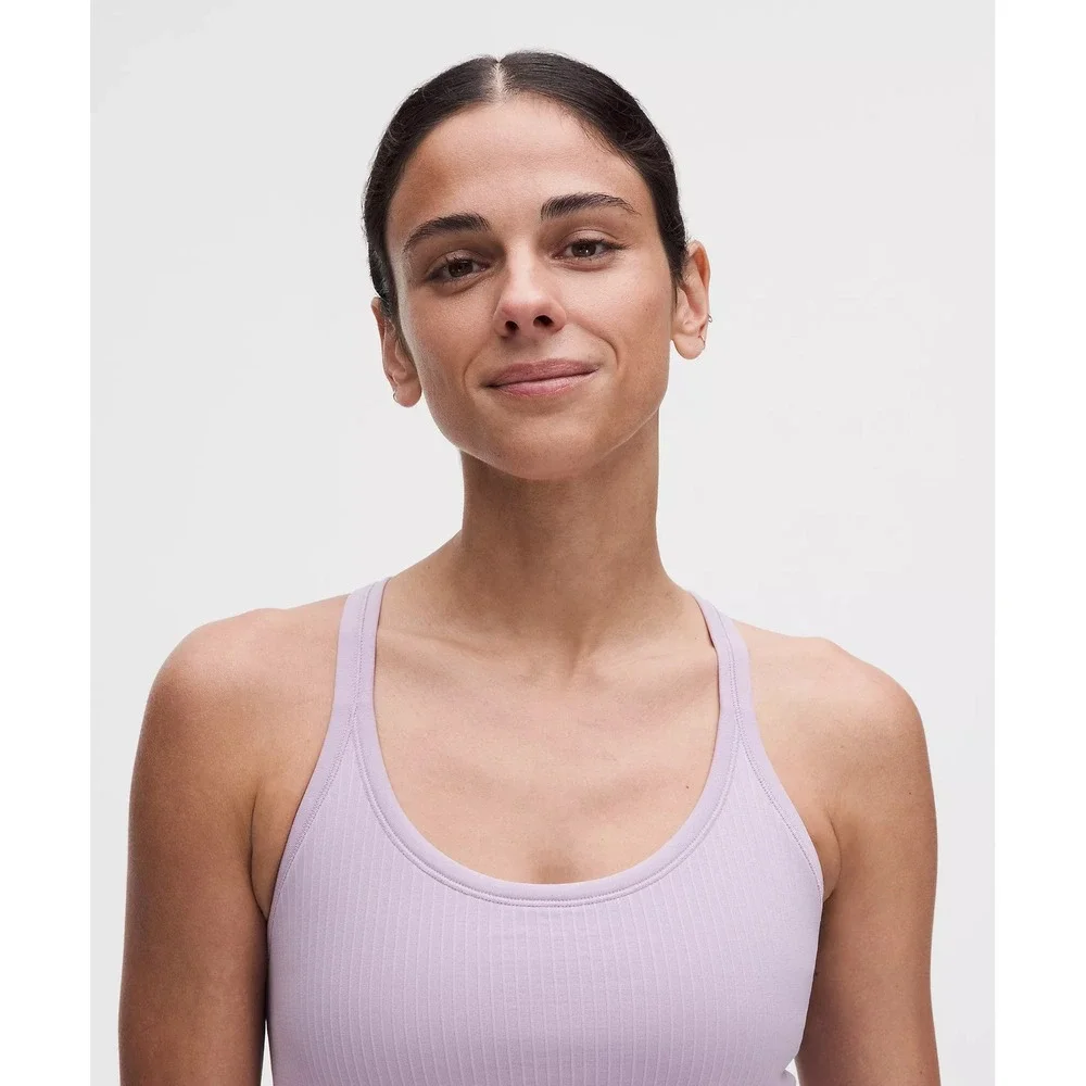 887-Lululemon-Ebb to Street Tank Top-Lilac Play